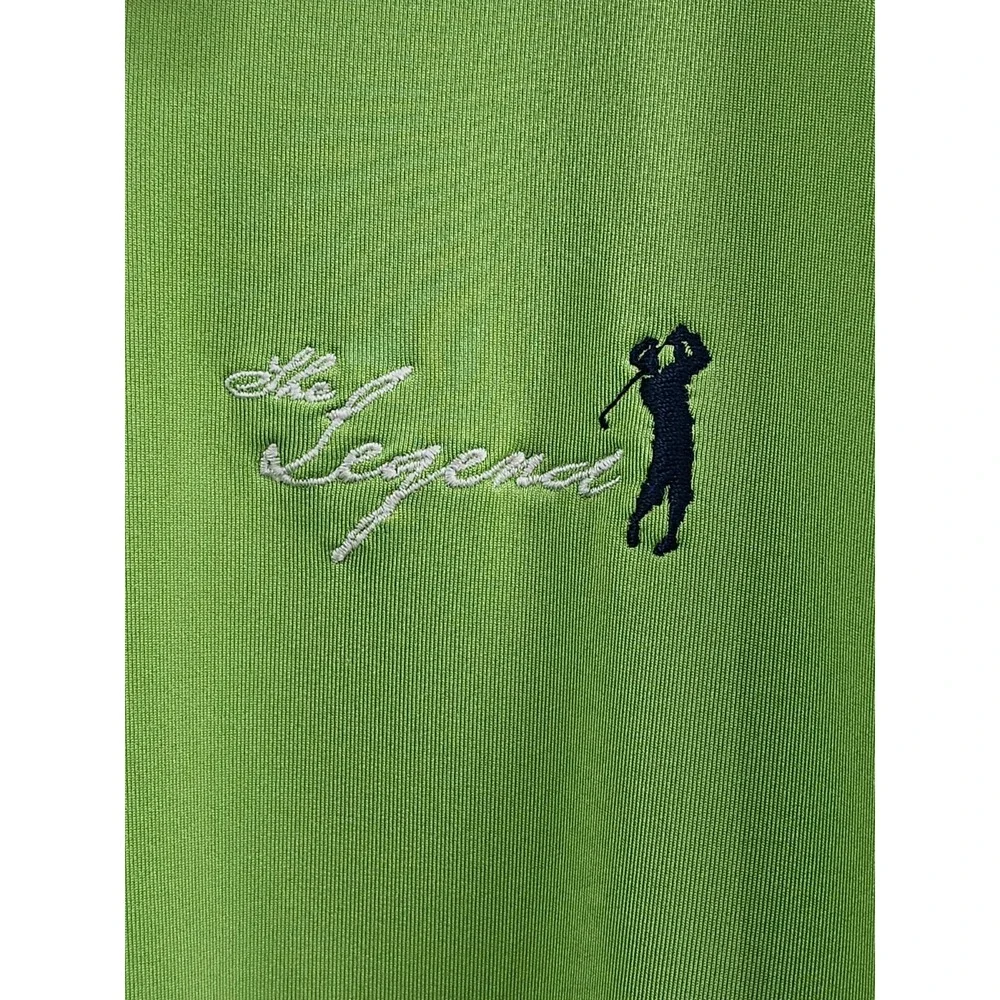 ADIDAS Men's‎ L The Legend Golf Course Short Sleeve Polo Shirt Tee T-Shirt EUC